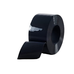 Rouleau lanière 200mm*2mm*50m noir opaque