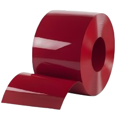 Rouleau lanière 200mm*2m*50m rouge anti-UV